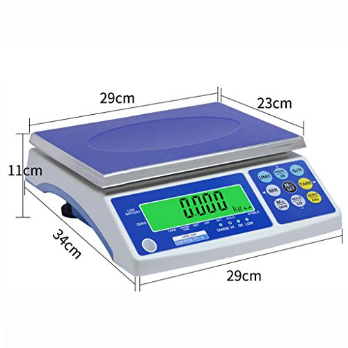 Báscula digital eléctrica de alta precisión 30kg/1g miniatura 2