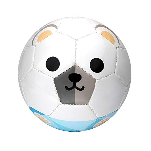 Daball Kid and Toddler Soccer Ball - Size 1, Pump and Gift Box Included (Tom, The Polar Bear)