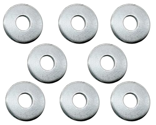 M6 BZP Washers Din (6mm x 12mm)125A Specification Bright Zinc Plated Alloy Steel Washers (50, M6)