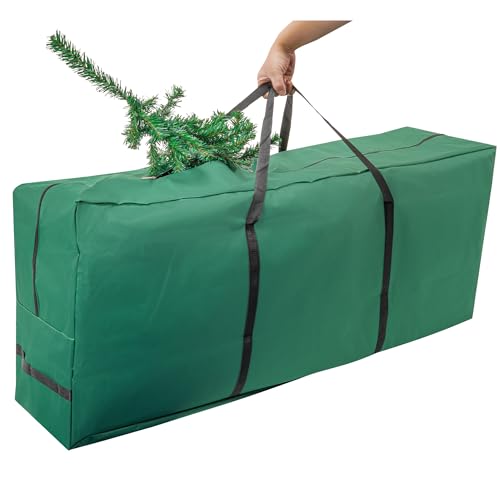 Pelle & Sol Christmas Tree Storage Bag | Zip-Up Sack for Up to 9ft Tree | Storage Bag with Reinforced Handles for Disassembled Christmas Trees