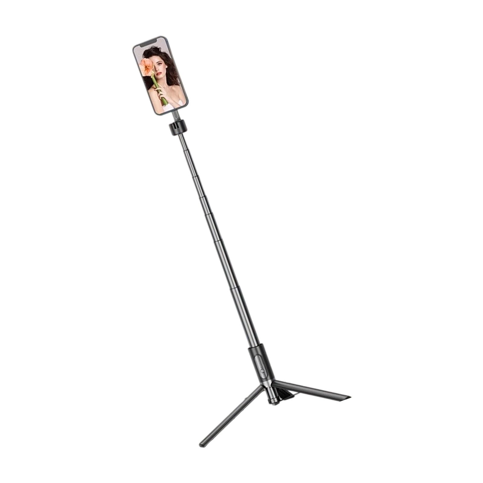 Instanti Attaccare Selfie Stick Treppiedi 3200 Gauss Cicli chiusi Leggero Rotazione 360 Creatori di contenuti Strumento a sgancio rapido Treppiedi per telefono Supporto