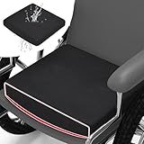 HAVARGO Washable Wheelchair Seat Cushions–Easy Maintenance Wheelchair Cushion That Reduces Caregiver Workload–Patented Anti-Sag Design with Anti-Slip Cover for Improved Comfort on Lower Back& Tailbone