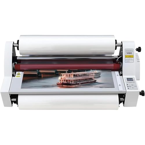 Plastifieuse professionnelle V480 thermique avec tension réglable précise - 2