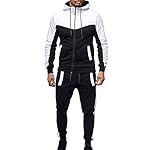 Marine Royal Track Suits for Men Set Full Zip Sweatsuit Outdoor Jogging Men Tracksuits