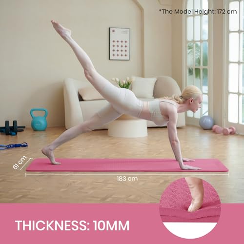 Good Nite Tapis de yoga extra épais 10 mm – Image 3