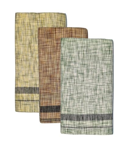 Image of Self Design Lungi & Dhoti for Men (Unstitched)| Lungi for Mens Cotton Blend | 2 Meter | Soft, Lightweight & Breathable Fabric | Ethnic Wear for Daily Use