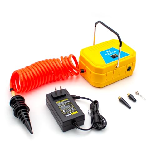 AC 100-240V Electric Inflatable Pump Portable Basketball Balloon Inflatable Machine 18L/MIN with 3M Air Hose