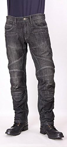 デグナー(DEGNER) 牛革のヒートガード付 カップ付きデニムパンツ