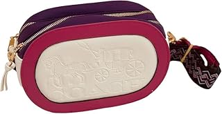 9Street Corner Women's 9x24x17 Leather Crossbody Bag