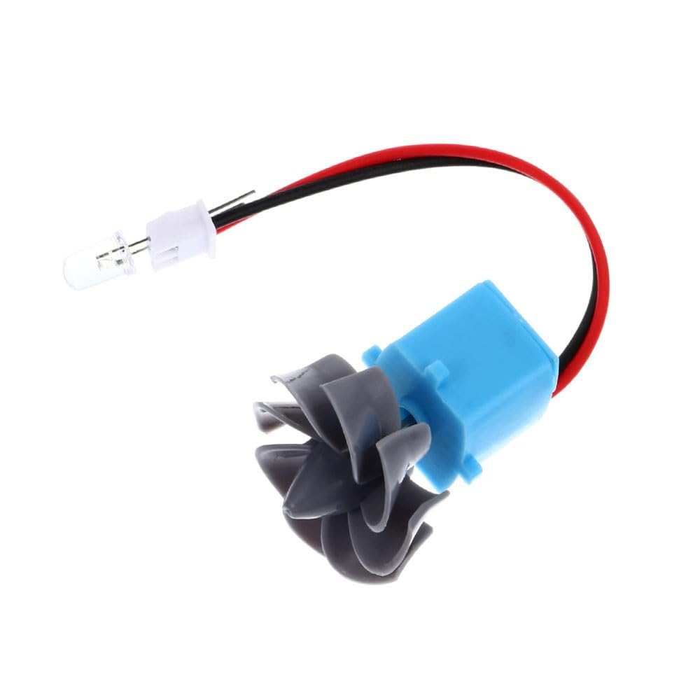 Mini generatore di energia eolica, generatore idroelettrico, piccolo generatore di turbine per insegnamento scientifico ed esperimenti fai da te