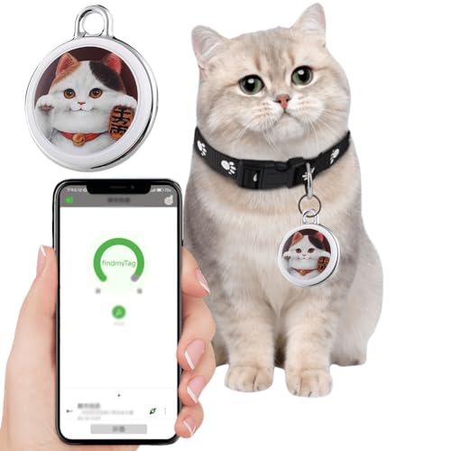 HIMS Rastreador GPS para Mascotas, Impermeable, Sin Carga ni Tarifa Mensual