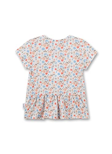 Robe décontractée Sanetta pour bébé fille en coton bio bleu - 2