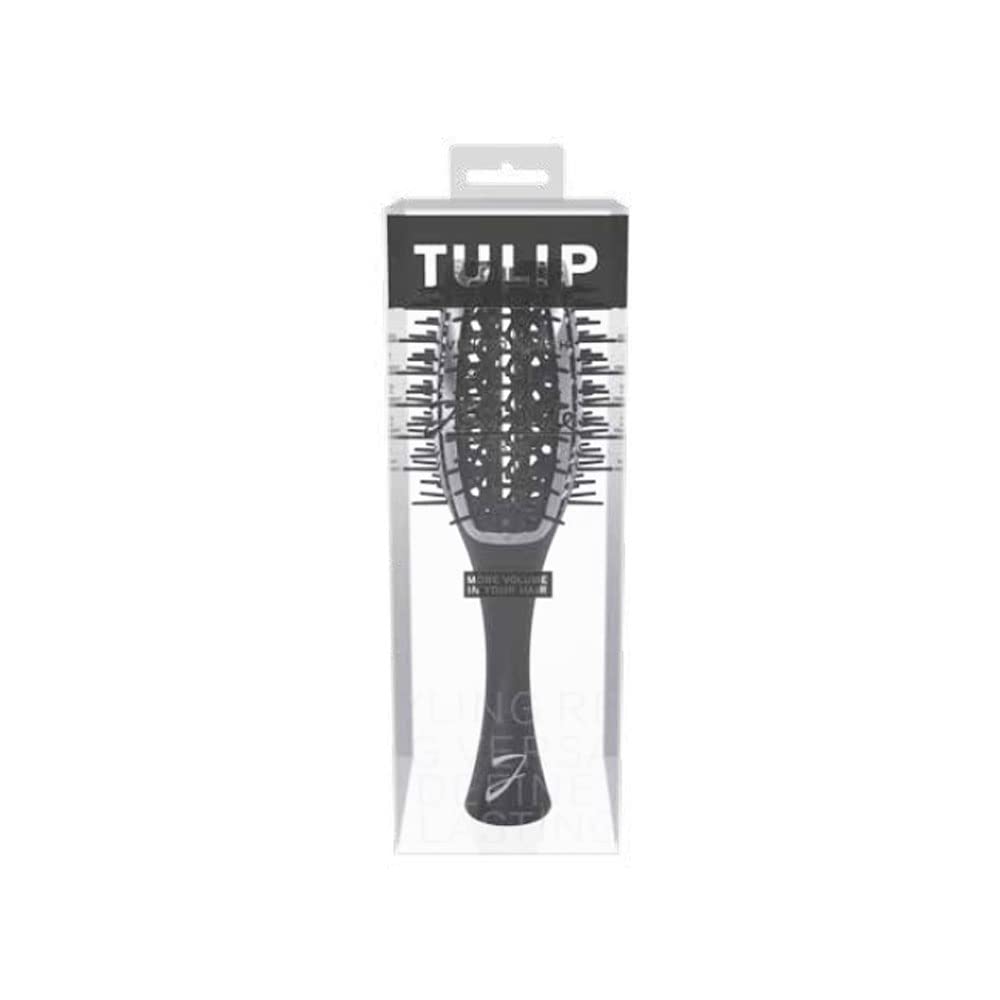 Janeke Tulip Brush Saç Fırçası Siyah Mavi SP503NT