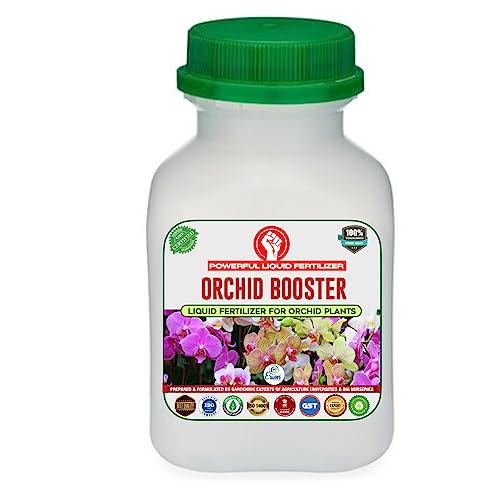 Image of Erwon Orchid Booster, Premium Essential Powerful Liquid Fertilizer for the Best Growth of Orchid Plants with Flowering Nutrients and Charged Micro-organism (250 ml)