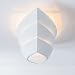 Produktbild Lightbox Deckenleuchte 3 flammig, Deckenlampe im modernen Design mit E27 Fassung für max. 25 Watt Leuchtmittel, Metall - Matt Weiß