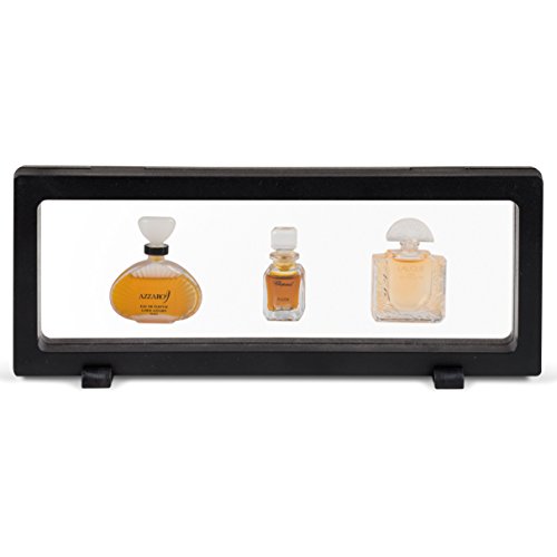 Leuchtturm 350479 1x Marco Flotante Magic Frame - Dimensiones Interiores: 207 x 65 mm - Marco de Objetos 3D para Monedas, minerales, Relojes, medallas y Mucho más