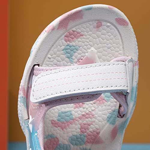 Boys' And Girls' Summer Outdoor Beach Sports Closed Toe Sandals Soft And Bouncy Sole Non Slip Toddler Girl Shoes Size 53