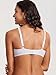 DOBREVA Women's Unlined Balconette Bra Underwire Supportive Plus Size Smooth Scoop Neck White - Unlined 34C