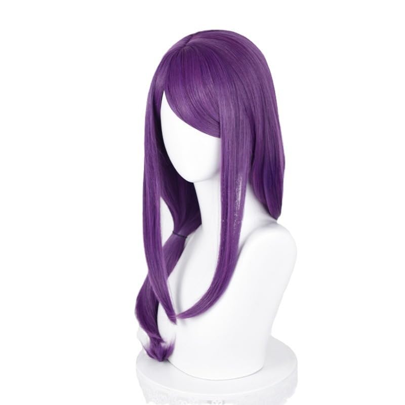 Xinchangda Kamishiro Rize Robe blanche à enfiler pour jeu de rôle Cosplay Halloween Déguisement de cosplay Déguisement de Tokyo Ghoul Violet