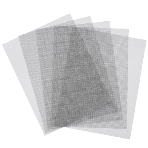 TEHAUX 5個バンパー修理用 ステンレス鋼メッシュ 溶接補修ネット 自動車パーツ 修理アクセサリー