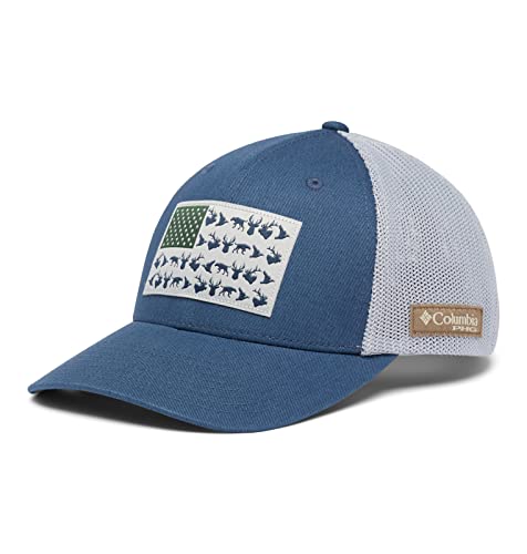 Image of Columbia Unisex PHG Game Flag Mesh Ball Cap