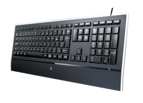 Amazon.co.jp: LOGICOOL イルミネートキーボード ソフトパームレスト