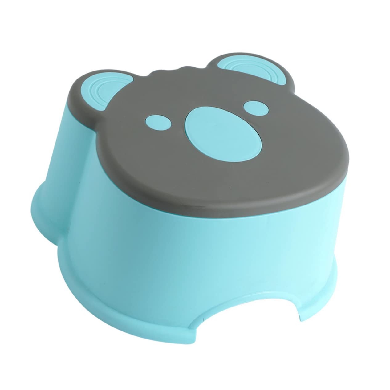 HEALLILY Anti-Slip Boys and Girls Room Furniture Cartoon Small Rolling Stool for Toddlers