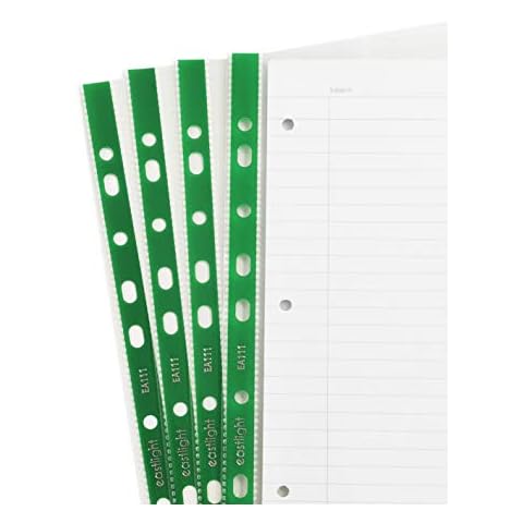 Eastlight Punched Pockets A4 Plus Glass Clear Extra Strong [ Box 150 ] 75 Micron Each Pocket Can Hold up to 40 Sheets !!! Cover