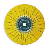 Zephyr Polishing Wheel AWY 58-10MT Yellow Airway Mill Treat