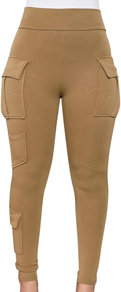 Pantaloni Cargo Harem Donna - Larghi Alla Caviglia Con Tasconi, Vita Alta - Foto 3