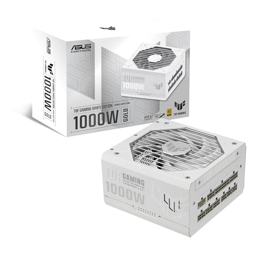 ASUS TUF-GAMING-1000G-WHITE PC電源ユニット 1000W ATX