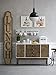 Creative Co-Op Distressed White Bread Box with Lid