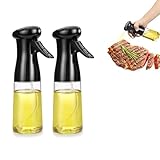 [Sellado y estanqueidad] - La amplia apertura del frasco del pulverizador del aceite de oliva hace que la botella del pulverizador del aceite de cocina sea fácil de rellenar sin embudo, y el frasco sellado especialmente diseñado del pulverizador del aceite de oliva está herméticamente sellado para evitar pérdidas.