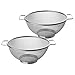 Fackelmann 9312050 Scolapasta setaccio in acciaio inox, colino, setaccio, colino cinese, acciaio inossidabile, argento, 26 x 11,5 cm immagine