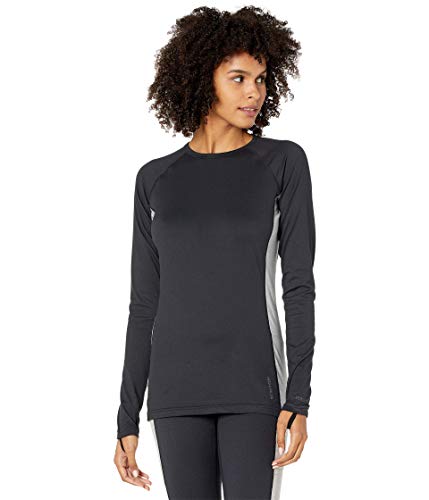 Burton Women's Standard Midweight X Base Layer Crew, True Black, Small
