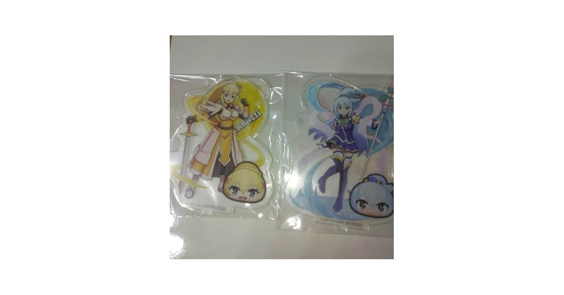 Amazon.co.jp: この素晴らしい世界に祝福を!×ぷにぷに アクスタ
