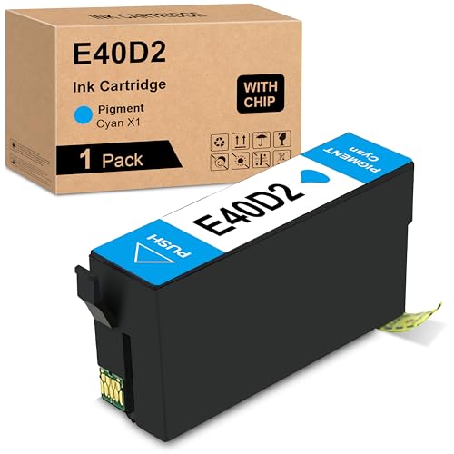 Cartouche d'encre cyan T40D2 pour remplacer C13T40D240 sans perte de qualité sur SC-T3100