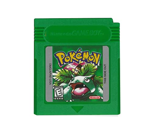 Game Card is suitable for Game Boy Color game card,Compatible Nintendo GBC game card-Compatible with Pokemon/Pokemon game card (GREEN Version)