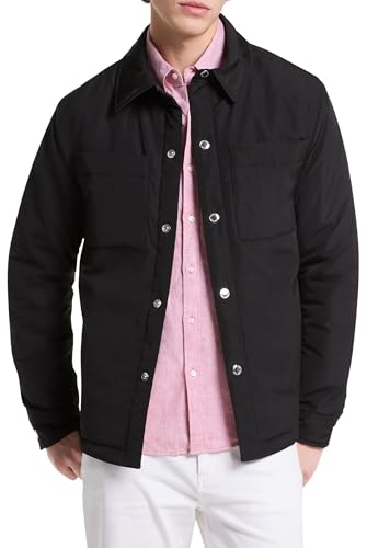 Michael Kors Men's Nylon Padded Shirt Jacket