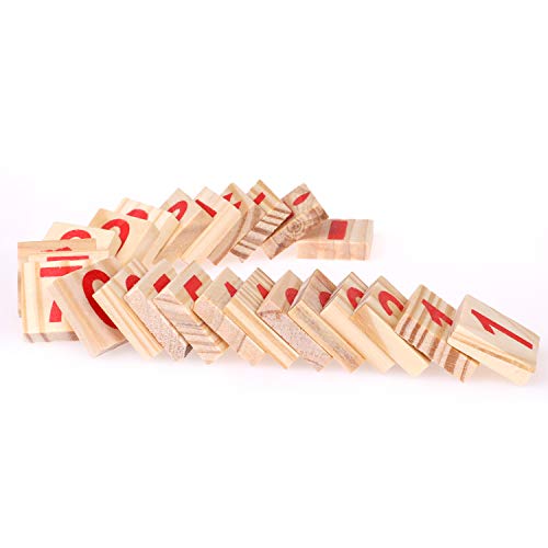 camelize Montessori mathematisches Spielzeug Holz,Rechenstäbchen,Zahlenlernspiel, Pädagogisches Mathe-Spielzeug für Kinder 3 4 5 – Bild 7