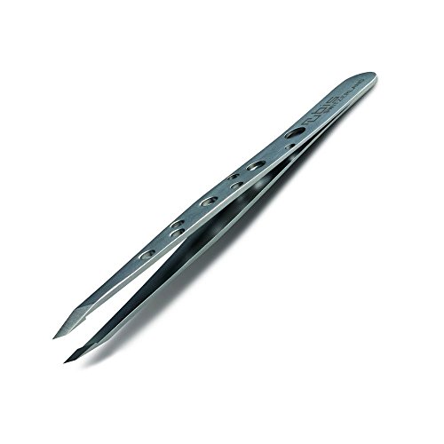 Rubis Perforated Slant Tip Tweezer