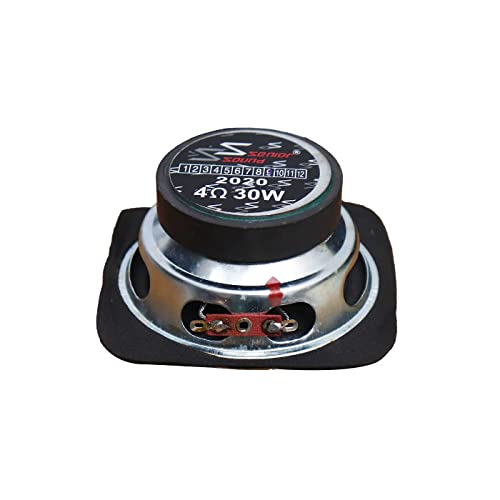 Image of Electronic Spices 4 Inch Bluetooth Subwoofer Speaker 30W 4 Ohm HiFi Deep Bass Woofer Multicolor