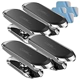 Callstel Handyhalter: 4er-Set Kfz-Handyhalterungen für Armaturen, 360° drehbar (Handyhalterung Auto, Halterungen für Navi)