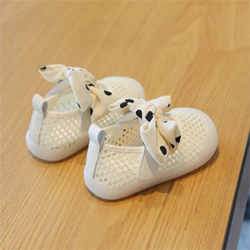 Toddler Baby Girls Shoes Breathable Shoes Bow Strap Sandals Girl Sandals Baby Soft Shoe Cover Sandals for Girls Size 114