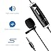 Lavalier Microphone, MAONO AU-101 Hands Free Clip-on Lapel Mic with Omnidirectional Condenser for Podcast, Recording, DSLR,Camera, Smartphone, Sony,PC,Laptop (236 in)