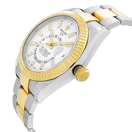 Rolex Oyster Perpetual Sky-Dweller Automatic Men's Two-Tone Watch 326933WSO3