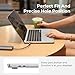 EooCoo Case Compatible with MacBook Air 13 inch M4 2025 2024 2023 2022 M3 M2 A3240 A3113 A2681, Crystal Hard Shell Scratch Resistant Protective Cover Compatible for MacBook Air 13.6 inch Case, Clear