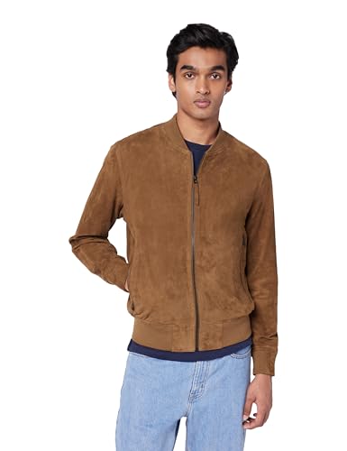 [BLANKNYC] mens Quick Action Suede Bomber