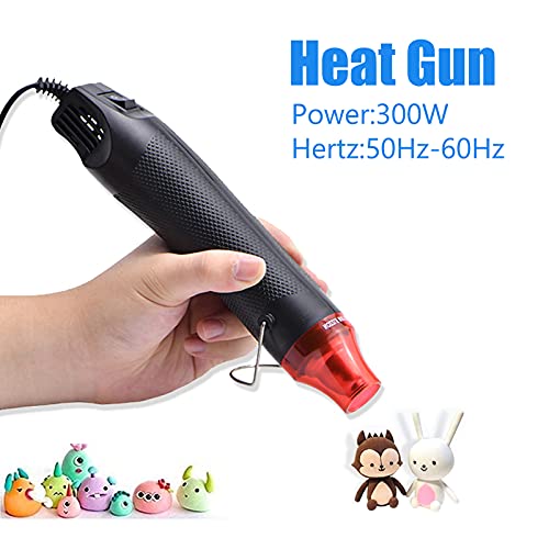 Heat Gun, Mini Hot Air Gun for DIY Crafts Portable Heat Air Gun Tool for Embossing Shrink Wrapping Drying Paint