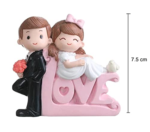 Image of AUGEN Polyresin Love Idol Statue Showpiece for Home Decor Decoration and Gifting (7532-C5, 7.5cm)